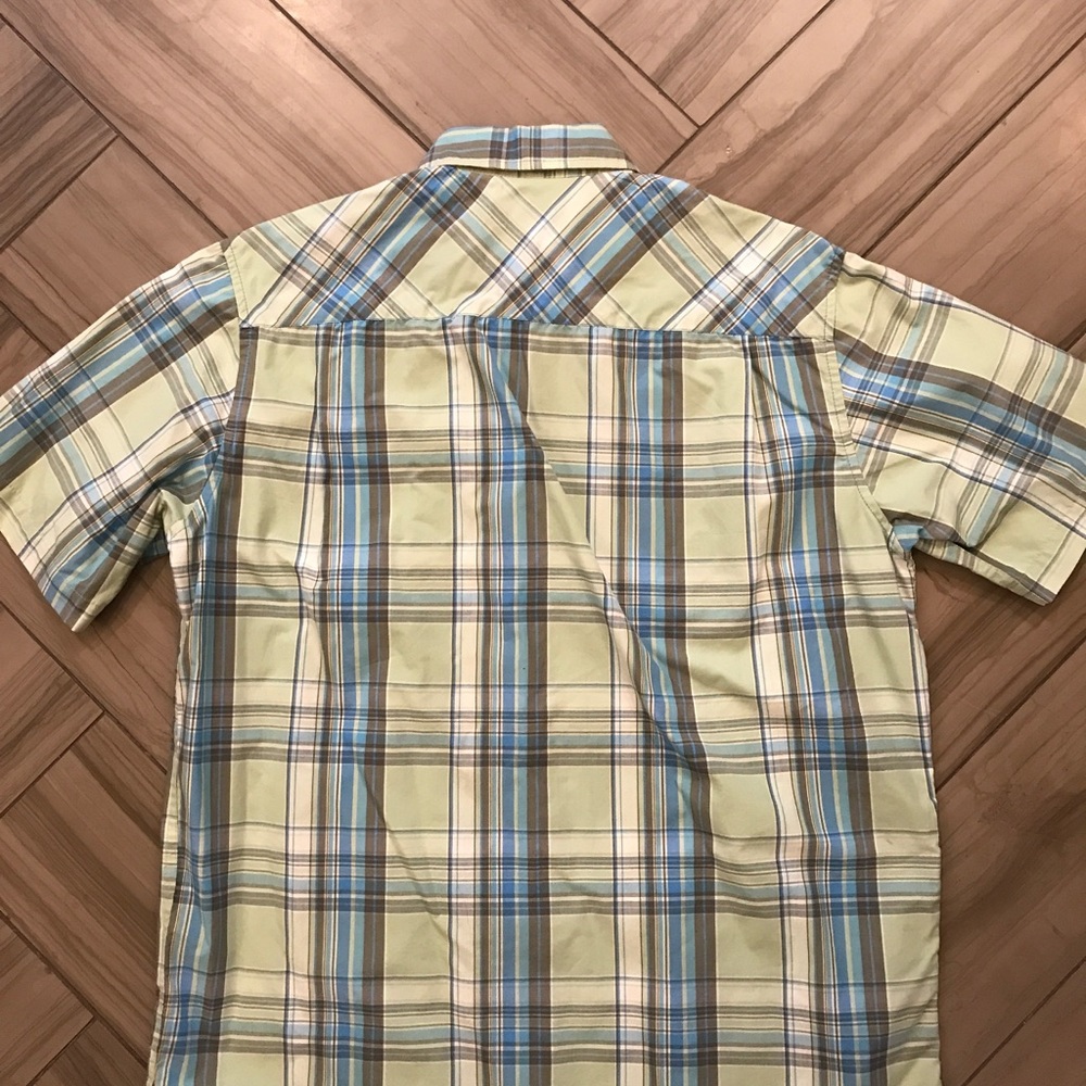 🌻4xHP!🌻 Quicksilver Men’s Button Short Slv Shirt S - Picture 2 of 7
